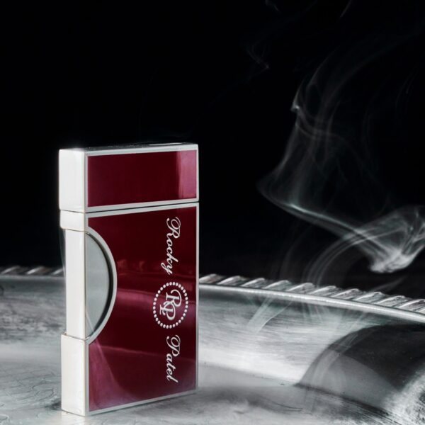 Rocky Patel Crest Lighter Burgundy Gunmetal