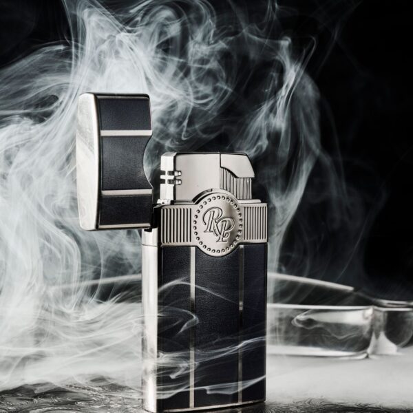 Rocky Patel Executive Lighter Navy Blue Flame Torch